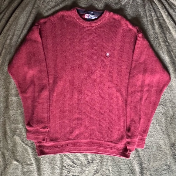 Ralph Lauren Other - Chaps Ralph Lauren Sweater
Men's L Knit Pullover Preppy
Framed Textured Size L